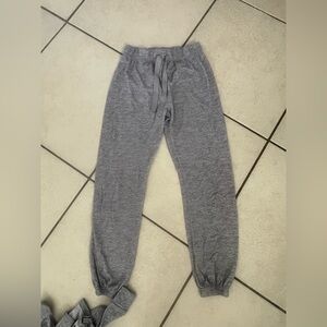 Gray Kids Jogger Pants